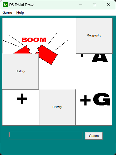 Trivial Draw game screenshot